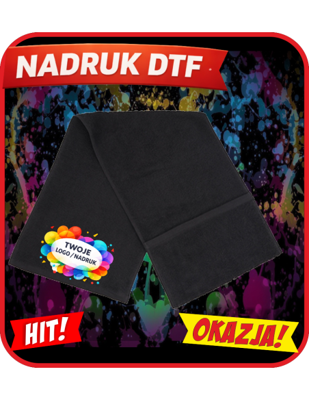 odzież reklamowa DTF logo trwały nadruk pełny kolor