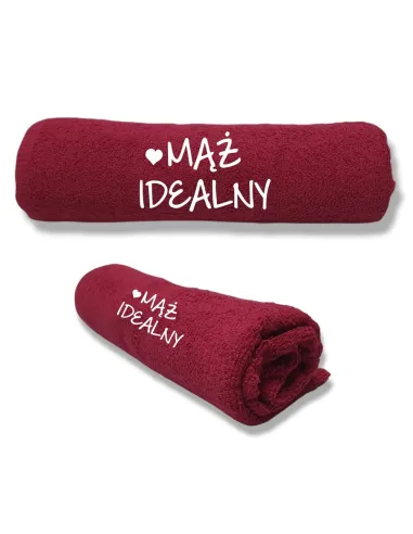 Duże Ręczniki z Twoim Haftem Mąż Idealny Męża z Haftem
