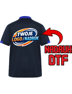 Koszulka polo ODZIEŻ REKLAMOWA NADRUK DTF Logo grafika 20sztuk