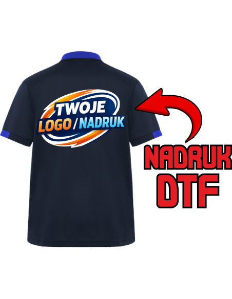 Koszulka polo ODZIEŻ REKLAMOWA NADRUK DTF Logo grafika 20sztuk