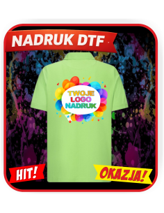 Polo-Tunika firmowa PERSONALIZACJA NADRUK DTF Twoja grafika 10 SZT
