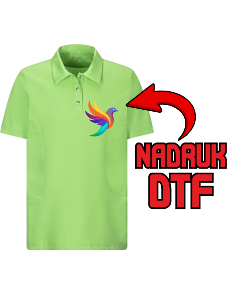 Polo-Tunika ODZIEŻ REKLAMOWA NADRUK DTF Logo grafika 20sztuk