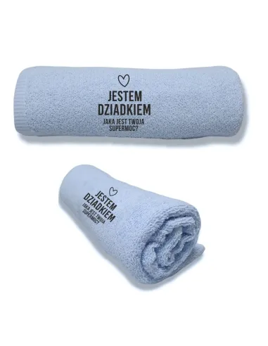 Duże Ręczniki z Twoim Haftem na Dzień Dziadka z Haftem