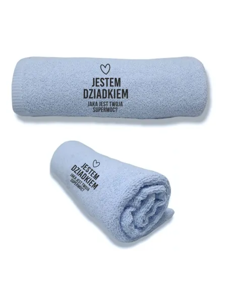Duże Ręczniki z Twoim Haftem na Dzień Dziadka z Haftem