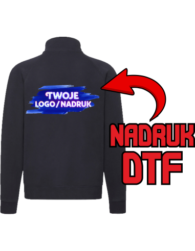 Bluza ze stójką ODZIEŻ REKLAMOWA NADRUK DTF Logo grafika 20sztuk