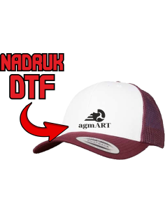 Czapka z daszkiem ODZIEŻ REKLAMOWA NADRUK DTF Logo grafika 20sztuk
