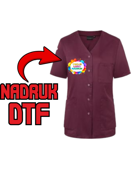 Tunika damska ODZIEŻ REKLAMOWA NADRUK DTF Logo grafika 20sztuk