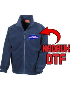Polar unisex firmowa PERSONALIZACJA NADRUK DTF Twoja grafika 10 SZT