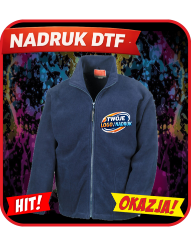 Polar unisex ODZIEŻ REKLAMOWA NADRUK DTF Logo grafika 20sztuk