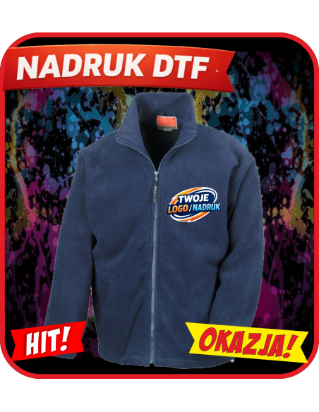 Polar unisex ODZIEŻ REKLAMOWA NADRUK DTF Logo grafika 20sztuk