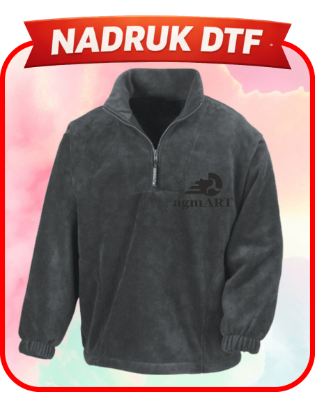 Bluza polarowa unisex firmowa PERSONALIZACJA NADRUK DTF Twoja grafika 10 SZT