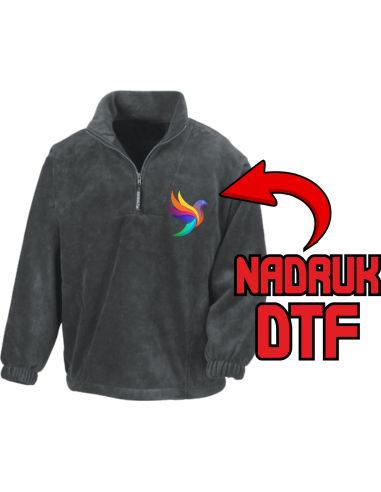 Bluza polarowa unisex ODZIEŻ REKLAMOWA NADRUK DTF Logo grafika 20sztuk