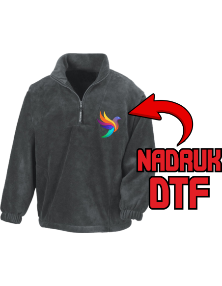 Bluza polarowa unisex ODZIEŻ REKLAMOWA NADRUK DTF Logo grafika 20sztuk