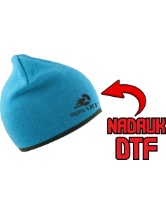 Dwustronna czapka ODZIEŻ REKLAMOWA NADRUK DTF Logo grafika 20sztuk
