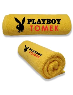 Ręcznik z Haftem Prezent Faceta Męża Playboy dla Faceta
