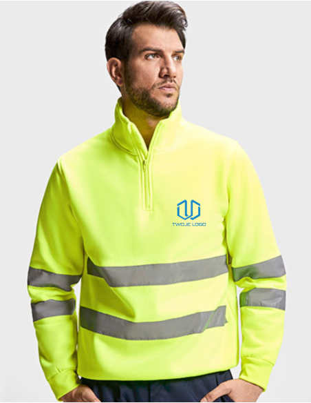 Bluza z półzamkiem ODZIEŻ REKLAMOWA NADRUK DTF Logo grafika 20sztuk