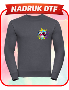 Bluza męska firmowa PERSONALIZACJA NADRUK DTF Twoja grafika 10 SZT