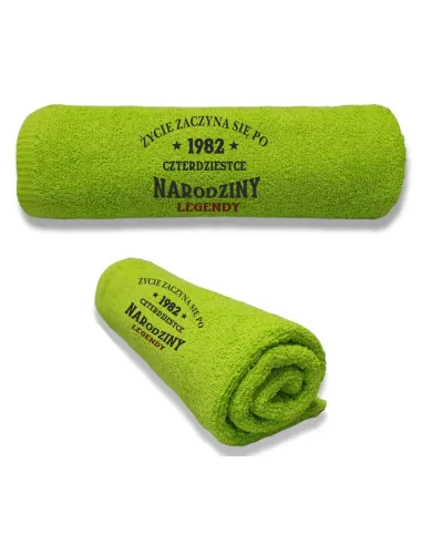 Ręcznik z Haftem – logo Firmy Napisem Nazwą Imieniem