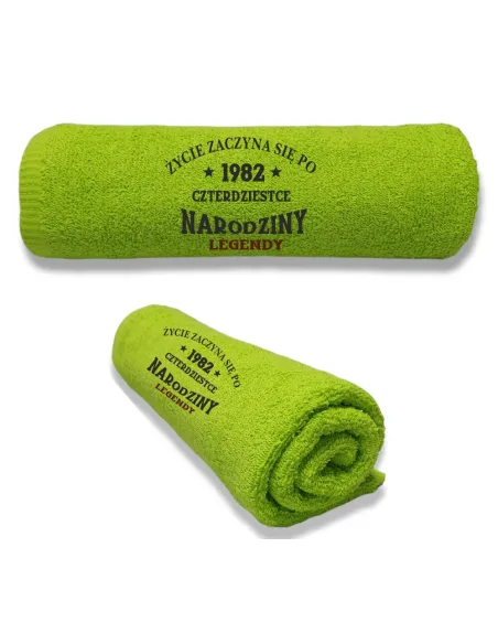 Ręcznik z Haftem – logo Firmy Napisem Nazwą Imieniem