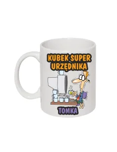 Kubek – Śmieszny Prezent Imieniem Nadrukiem Urzędnika