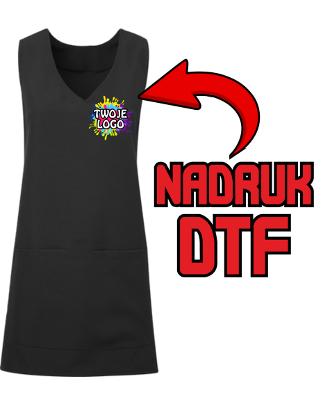 Tunika bez rękawów ODZIEŻ REKLAMOWA NADRUK DTF Logo grafika 20sztuk