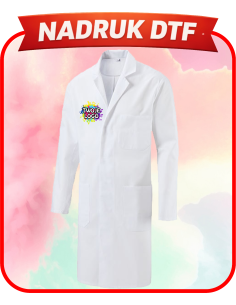 Fartuch Unisex firmowa PERSONALIZACJA NADRUK DTF Twoja grafika 10 SZT