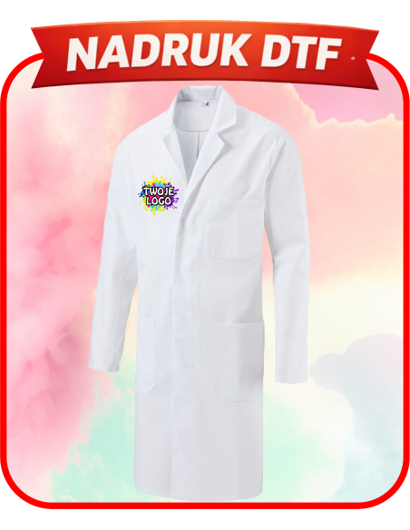 Fartuch Unisex firmowa PERSONALIZACJA NADRUK DTF Twoja grafika 10 SZT