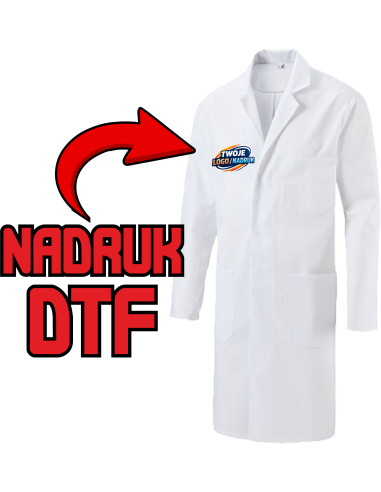 Fartuch Unisex ODZIEŻ REKLAMOWA NADRUK DTF Logo grafika 20sztuk