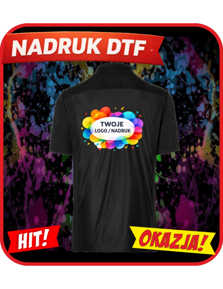 Koszula szefa kuchni  ODZIEŻ REKLAMOWA NADRUK DTF Logo grafika 20sztuk