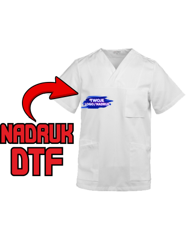 Tunika unisex ODZIEŻ REKLAMOWA NADRUK DTF Logo grafika 20sztuk
