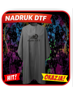 Wodoodporna peleryna odzież reklamowa DTF logo trwały nadruk pełny kolor