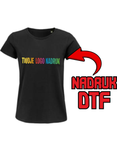 T-shirt z okrągłym dekoltem ODZIEŻ REKLAMOWA NADRUK DTF Logo grafika 20sztuk