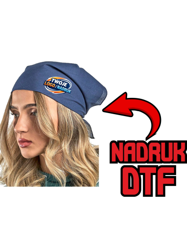 bandana firmowa PERSONALIZACJA NADRUK DTF Twoja grafika 10 SZT