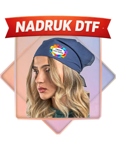 bandana ODZIEŻ REKLAMOWA NADRUK DTF Logo grafika 20sztuk