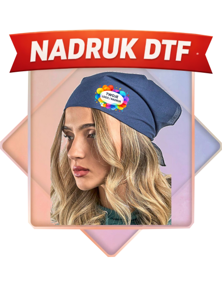 bandana ODZIEŻ REKLAMOWA NADRUK DTF Logo grafika 20sztuk