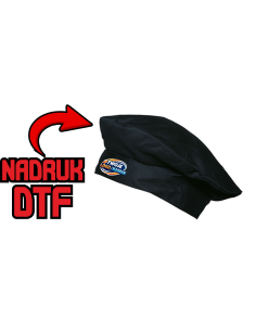Beret kucharski ODZIEŻ REKLAMOWA NADRUK DTF Logo grafika 20sztuk