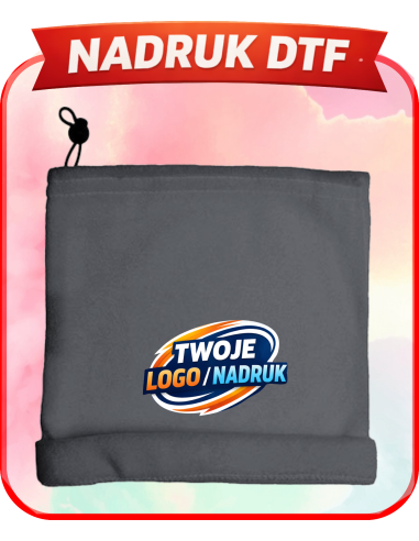 Szalik/komin narciarski firmowa PERSONALIZACJA NADRUK DTF Twoja grafika 10 SZT