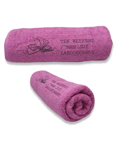 Ręcznik z Haftem logo Napisem dla Gabinetu Studia z logo