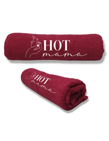 Ręcznik z Haftem Duży Ręcznik Haftem Prezent Hot Mamy