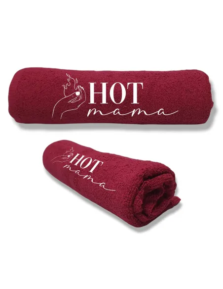 Ręcznik z Haftem Duży Ręcznik Haftem Prezent Hot Mamy