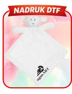 Dwuwarstwowy Kocyk/miś firmowa PERSONALIZACJA NADRUK DTF Twoja grafika 10 SZT