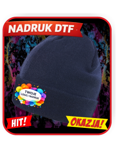 Lekka czapka odzież reklamowa DTF logo trwały nadruk pełny kolor
