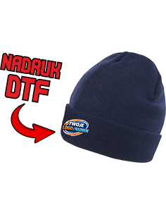 Lekka czapka ODZIEŻ REKLAMOWA NADRUK DTF Logo grafika 20sztuk