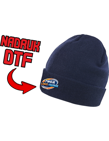 Lekka czapka ODZIEŻ REKLAMOWA NADRUK DTF Logo grafika 20sztuk