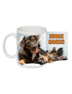 Kubek Personalizowany z Imieniem Zdjęciem dla Miłośnika