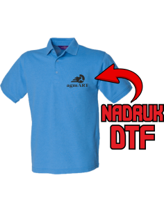 Koszulka Męska polo ODZIEŻ REKLAMOWA NADRUK DTF Logo grafika 20sztuk