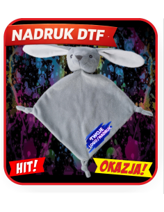 Pluszowa szmatka odzież reklamowa DTF logo trwały nadruk pełny kolor