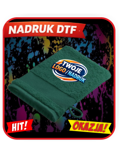 Wash Glove Rękawica reklamowa DTF logo trwały nadruk pełny kolor