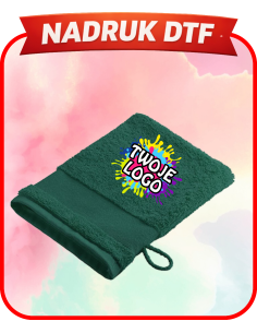 Wash Glove firmowa PERSONALIZACJA NADRUK DTF Twoja grafika 10 SZT