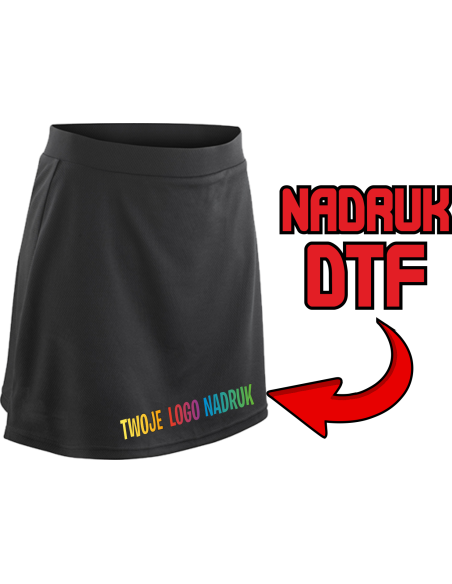 Spódnica damska ODZIEŻ REKLAMOWA NADRUK DTF Logo grafika 20 sztuk